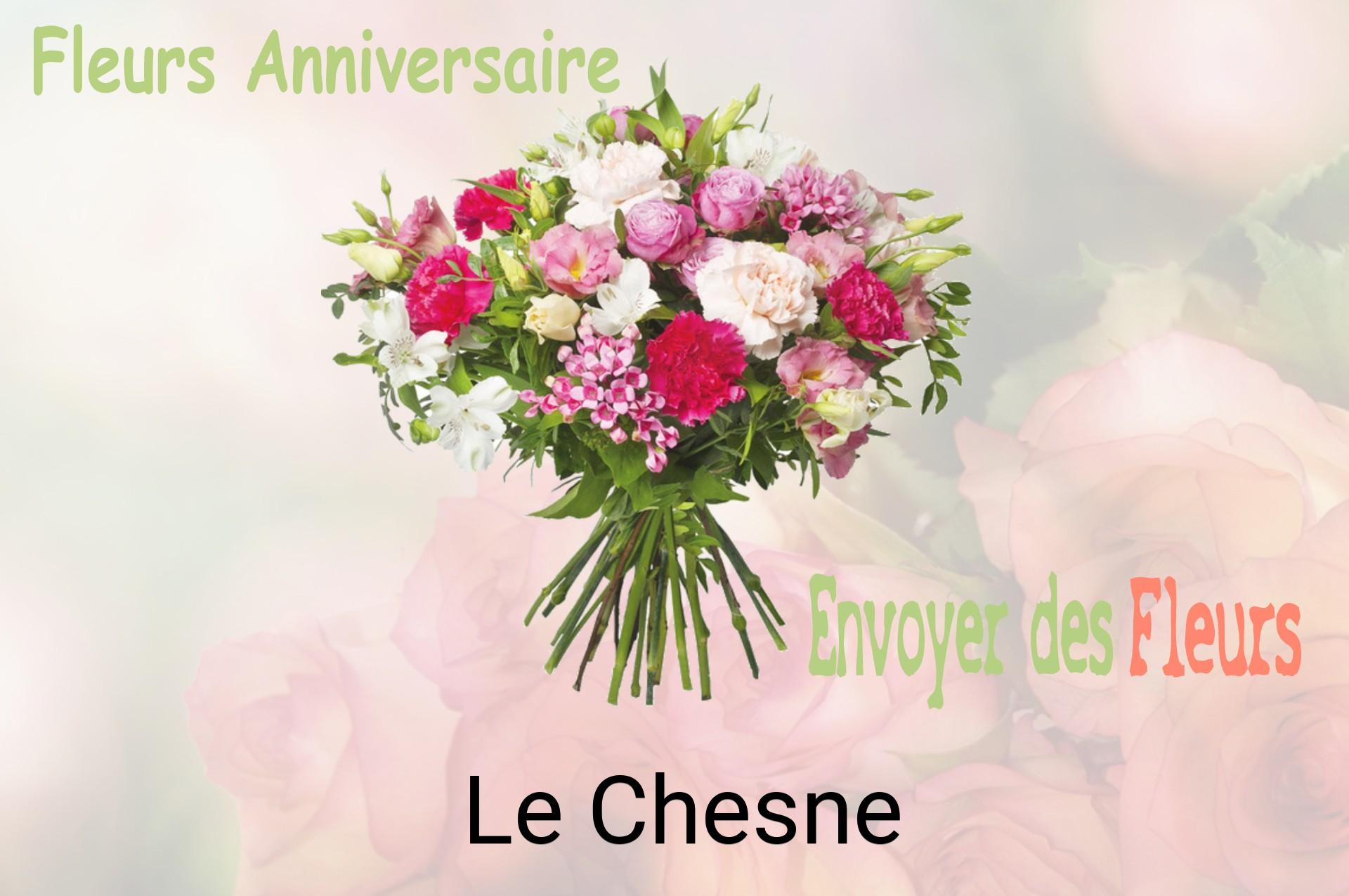 Bouquet de fleurs d’anniversaire livré à Le Chesne