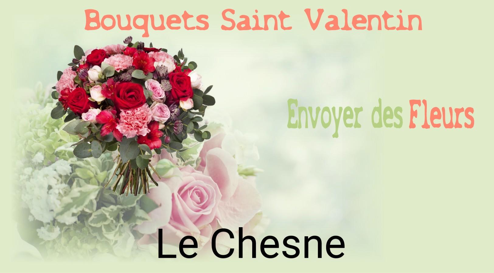 Roses de Saint-Valentin livrées à Le Chesne